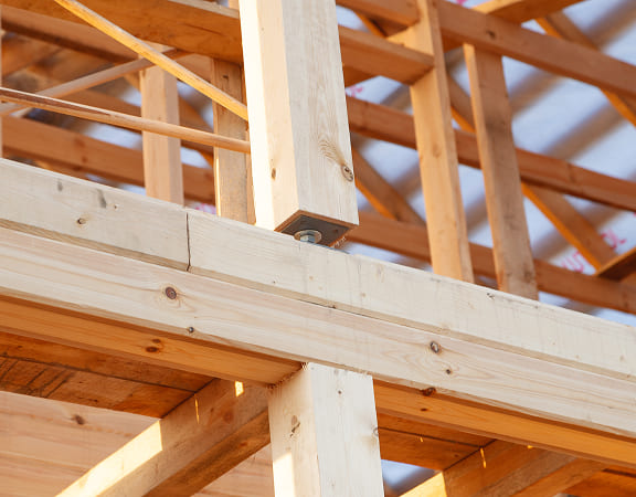 Installation charpente